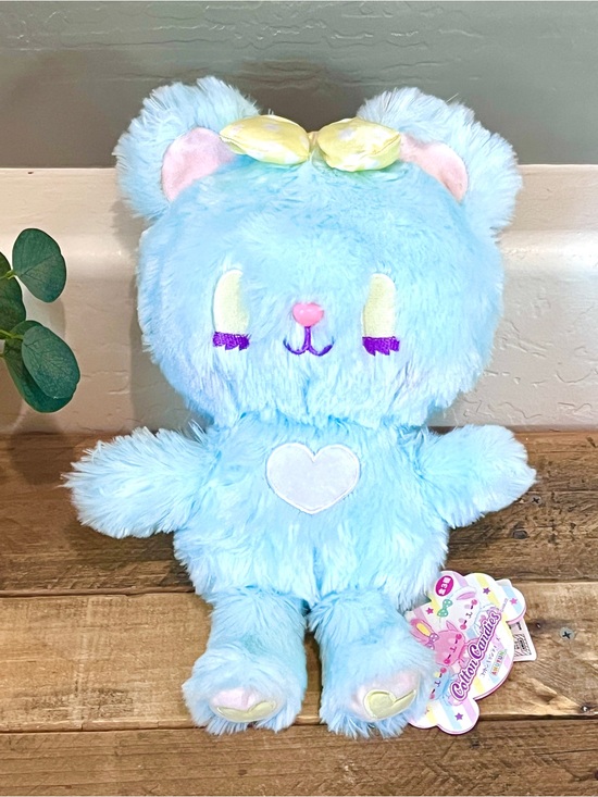 Amuse Other - Amuse Cotton Candies Blue Soda Bear Plush 13” Large NWT Amufun Japan Pastel